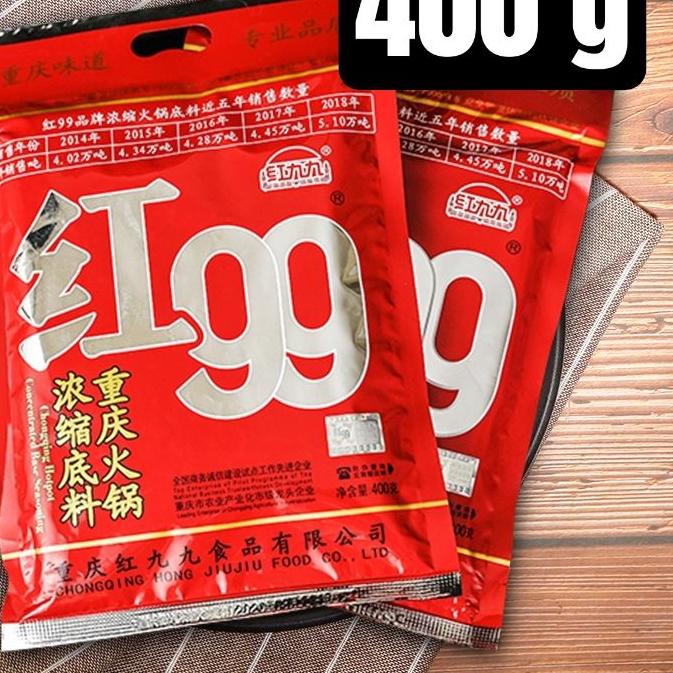

➬ Bumbu Hotpot Red 99 Base Hong 400g spicy sichuan ☝