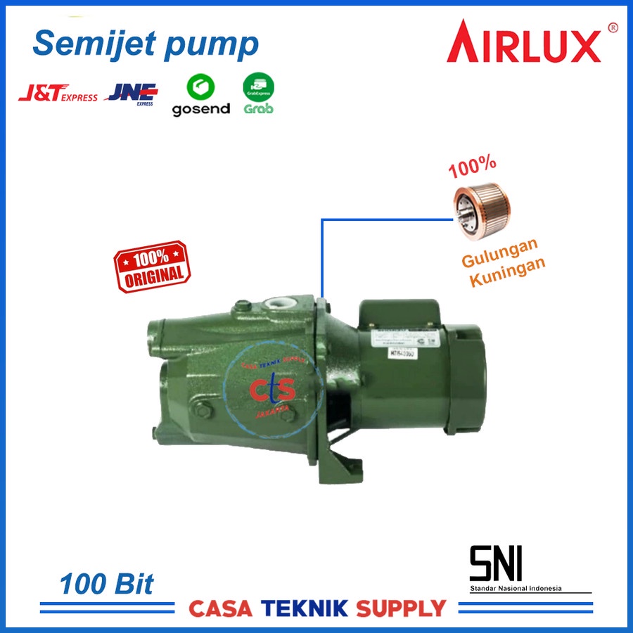 Pompa Air Semi Jet Pump 100 BIT AIRLUX