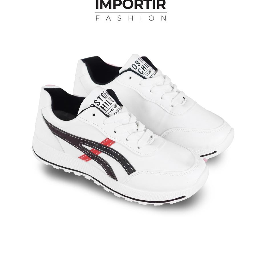 Viral Importir.Fashion "FREE BOX" Sepatu Sneakers Wanita Korea Fashion Import Sport Shoes Casual Ori