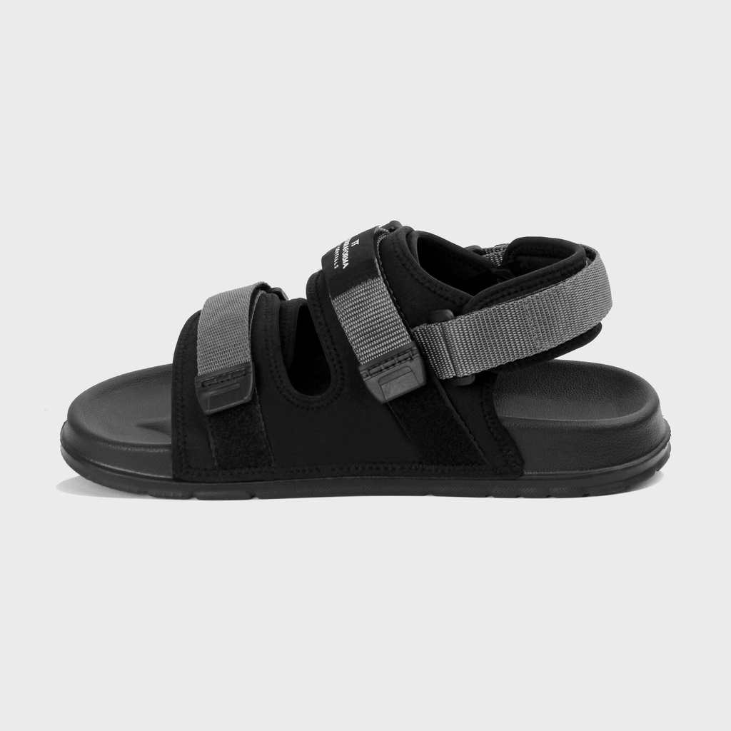 AD002 | Sandal Gunung Black Grey Unisex Anti Slip Casual Original Kasual Sandal Footwear | FORIND Terraforma