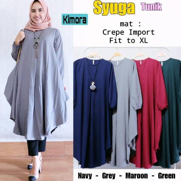 Diskon Awal Tahun [Free Gold] SYUGA TUNIK / TERMURAH