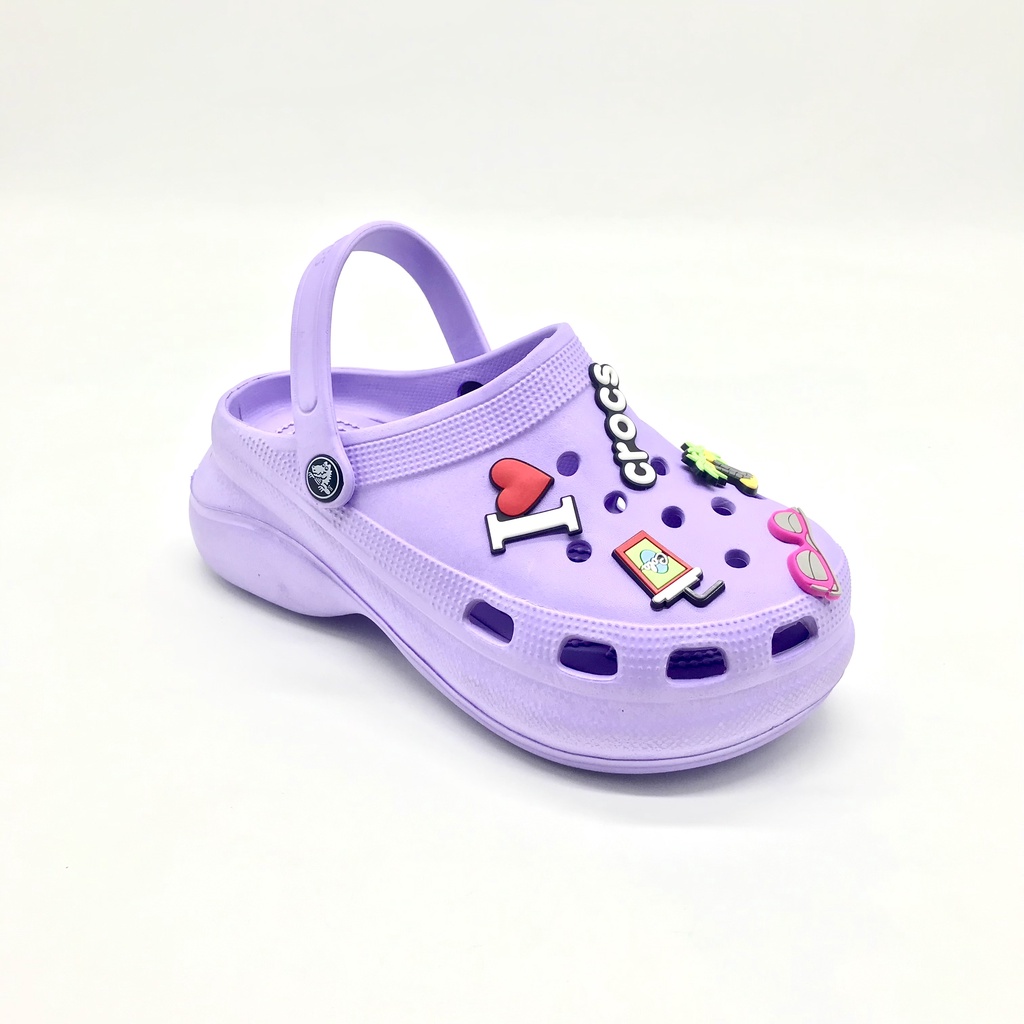 Crocs Bae clog Classic / Crocs wanita classic Bae Clog / Sandal wanita crocs Classic Bae clog platform - Bae Jibbitz