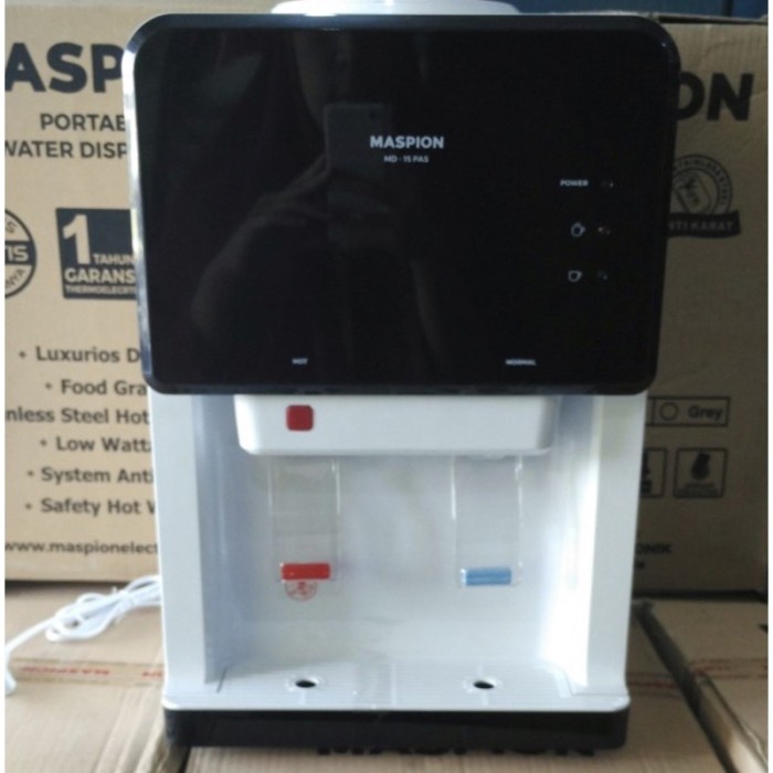 Maspion Water Dispenser Air Galon Atas Panas Normal MD 15 PAS 15PAS