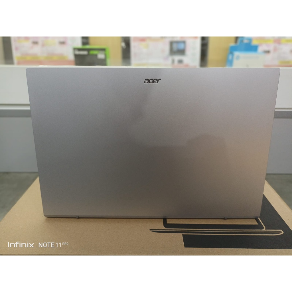 ACER ASPIRE 3 A315 INTEL I5 1235U 16GB 512GB IRIS XE 15.6FHD Windows 11 Home Silver