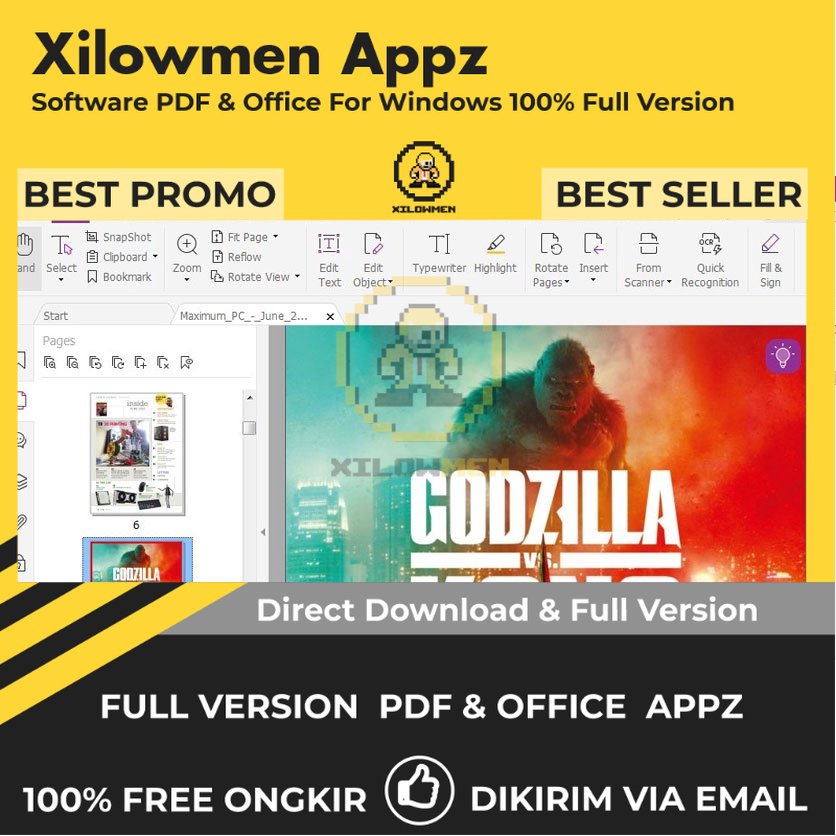 [Full Version]  Foxit PDF Editor Pro PDF Office Lifetime Win OS