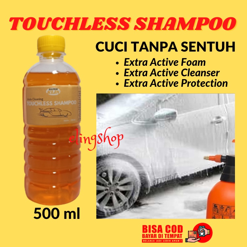 Shampoo Shampo Sampo Sabun Cuci Mobil Motor Touchless Tanpa Sentuh 500 ml