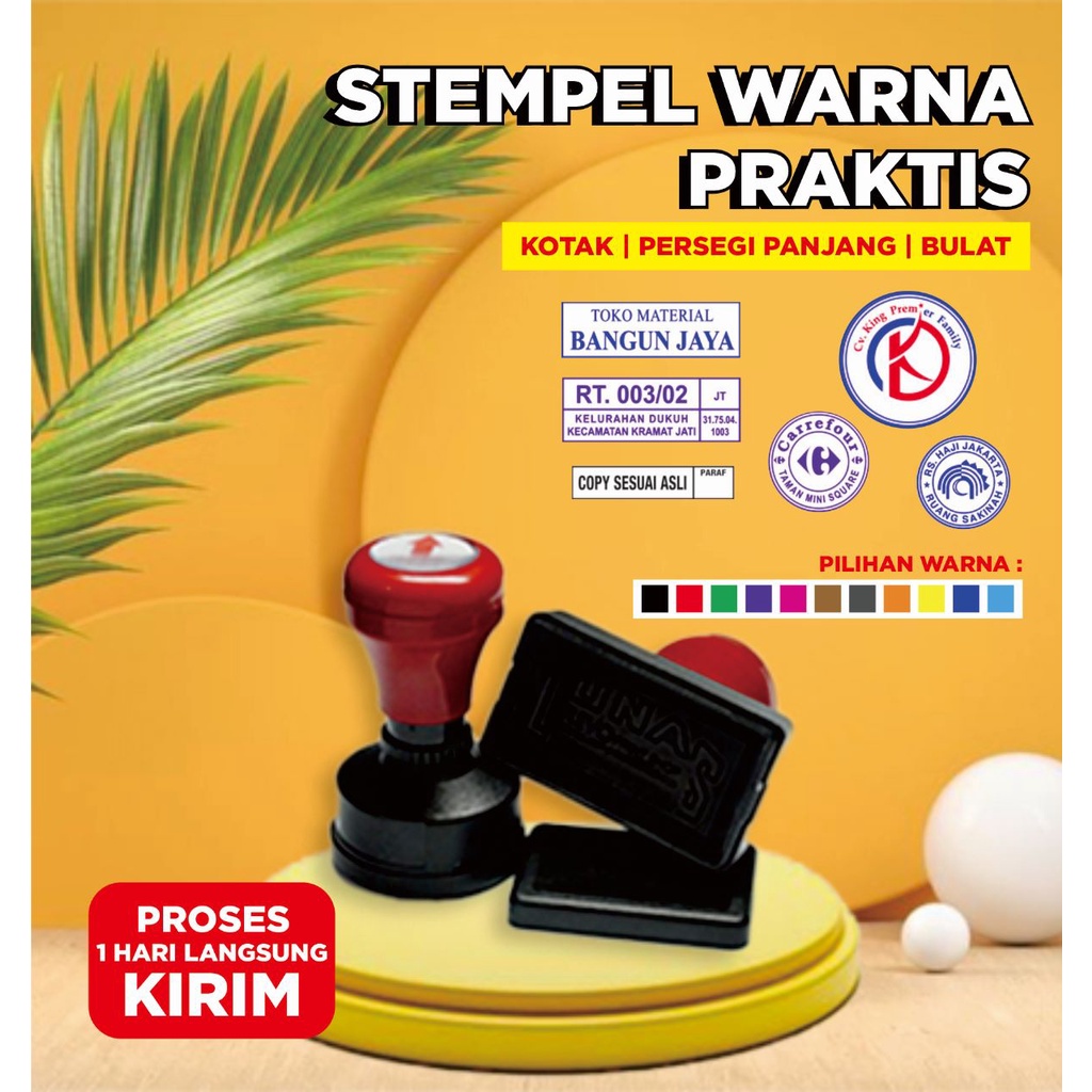 STEMPEL CUSTOM / STEMPEL LOGO / STEMPEL NAMA