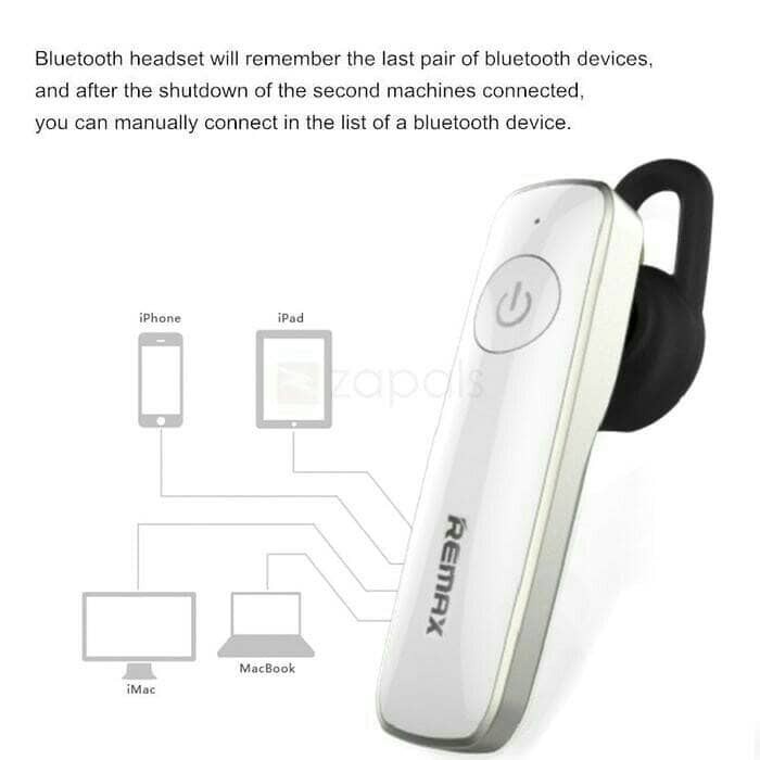 REMAX HANDSFREE BLUETOOTH RB-T8 EARPHONE