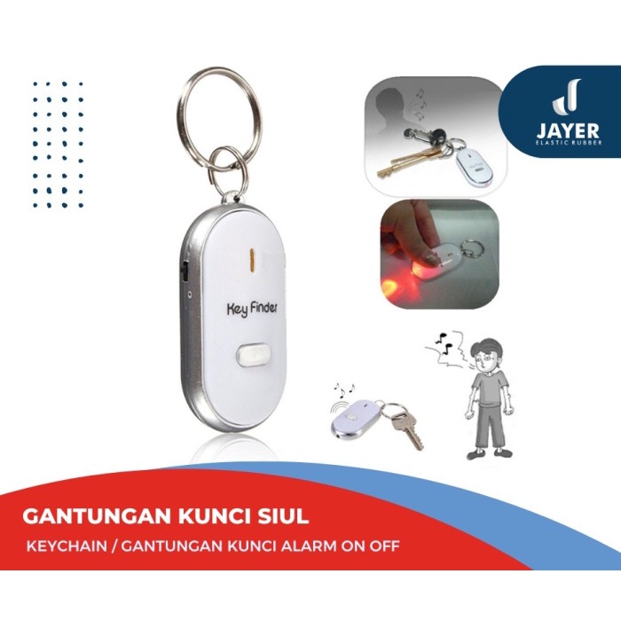 Gantungan kunci siul key finder / Gantungan kunci alarm anti hilang