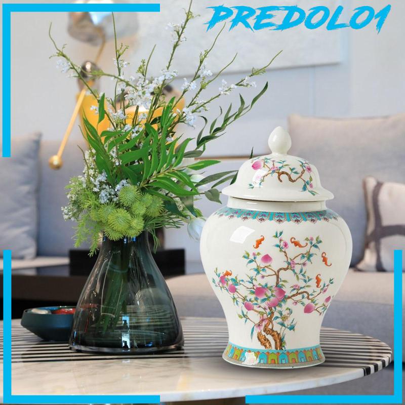 [Predolo1] Vas Toples Jahe Keramik 7inch Tutup Kedap Udara Toples Penyimpanan Makanan Home Decor