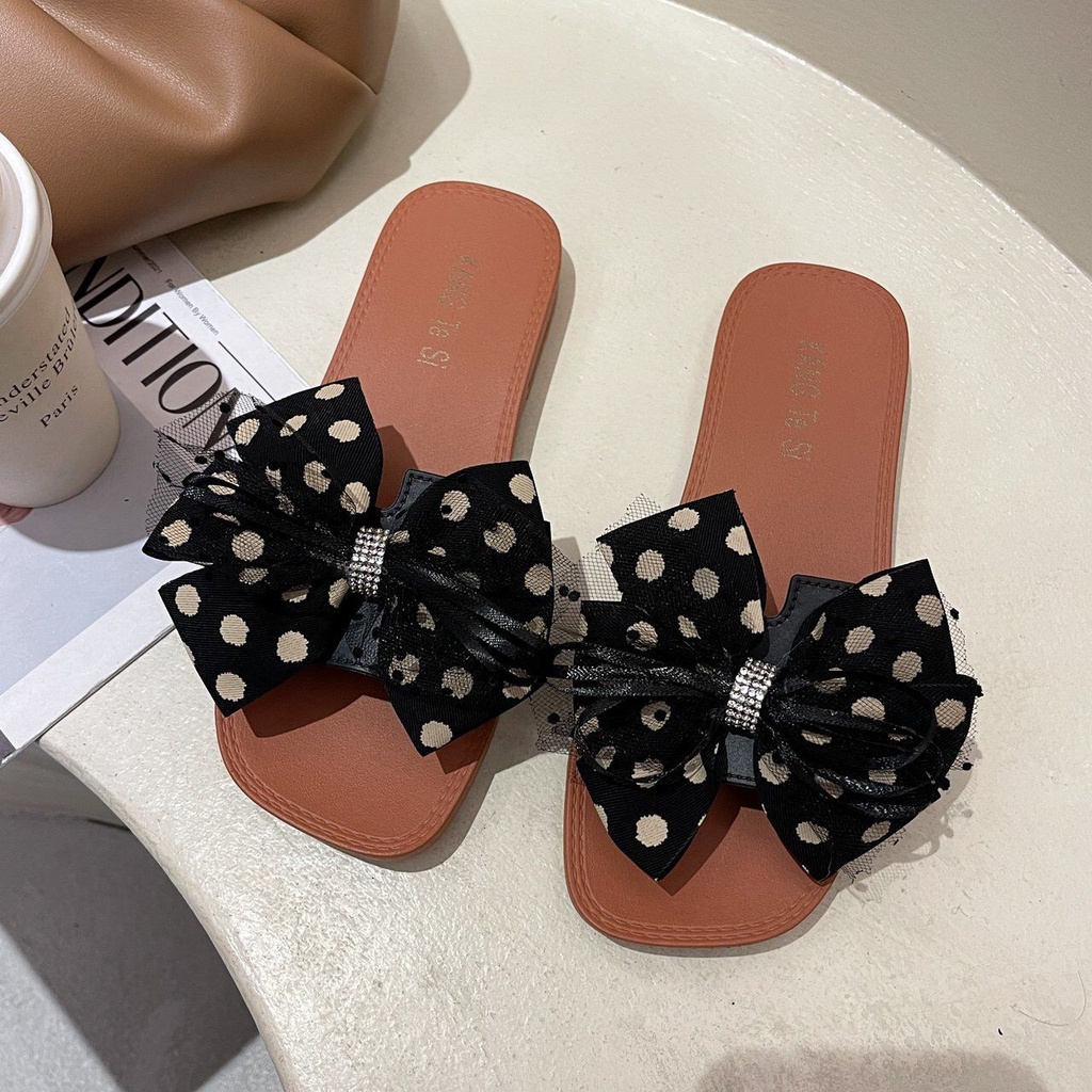 TOPGROSIR TG1602 Sandal Slip On Import Motif Pita Mickey Fashion