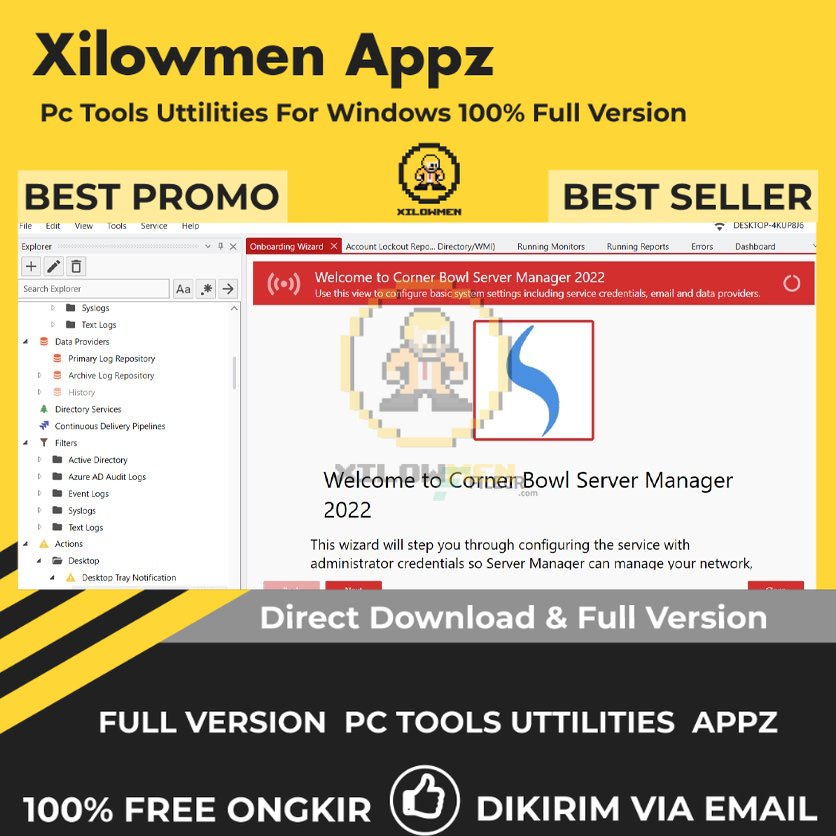 [Full Version] Corner Bowl Server Manager 2022 Pro PC Tools Software Utilities Lifetime Win OS
