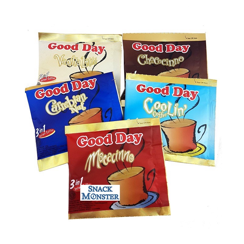 

Good Day Hot Renceng - Netto 10 sct x 20 gr