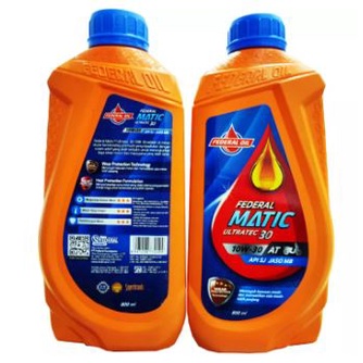 Oli Federal Matic 800ml 10w-30 oli federal matic 0,8L oli honda Federal matic oli federal matic original oli federal matic ultratec