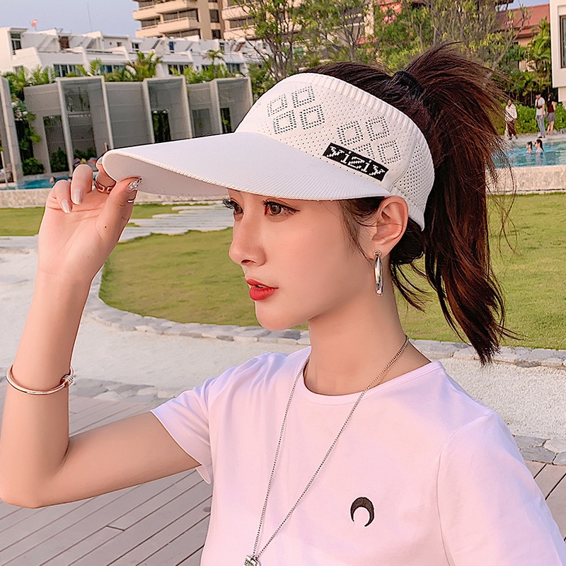 Perempuan Musim Panas open-top Pantai sunvisor