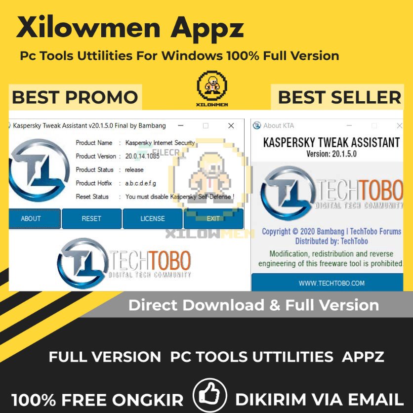 [Full Version] Kaspersky Tweak Assistant Pro PC Tools Software Utilities Lifetime Win OS