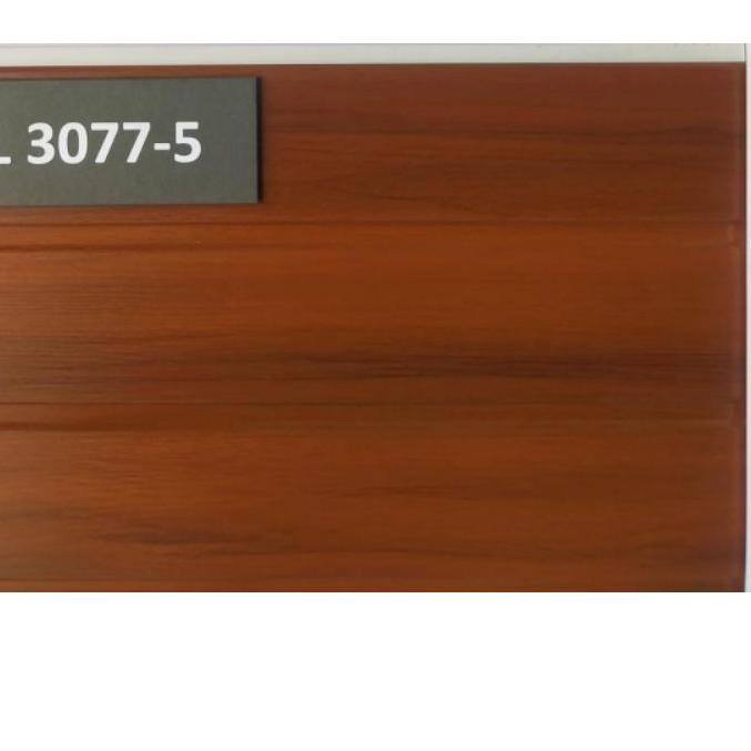 ✲ shunda plafon pvc serat kayu merah PL 3077-5 ♫