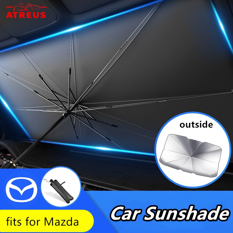 Pelindung Matahari Mobil Mazda Car Sun Visor for 2 3 CX5 CX30 CX8 CX3 Mazda2 6 5 bl gh gp