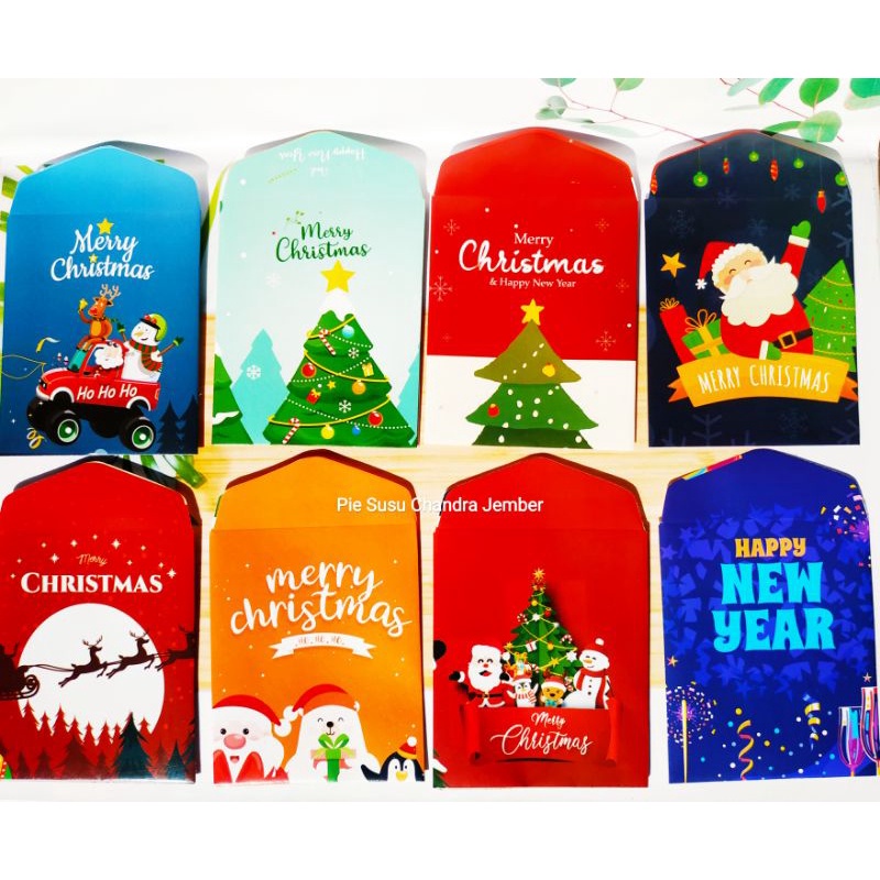 Angpau Natal Premium | Angpao Natal &amp; Tahun Baru | Angpau Merry Christmas | Amplop Natal | Amplop Natal Lipat 1x