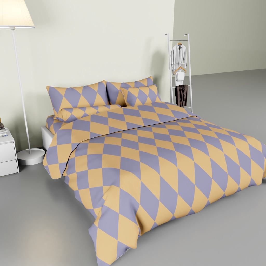 Bedcover Full Cutton Aesthetic Termurah Terlaris Bedcover Single