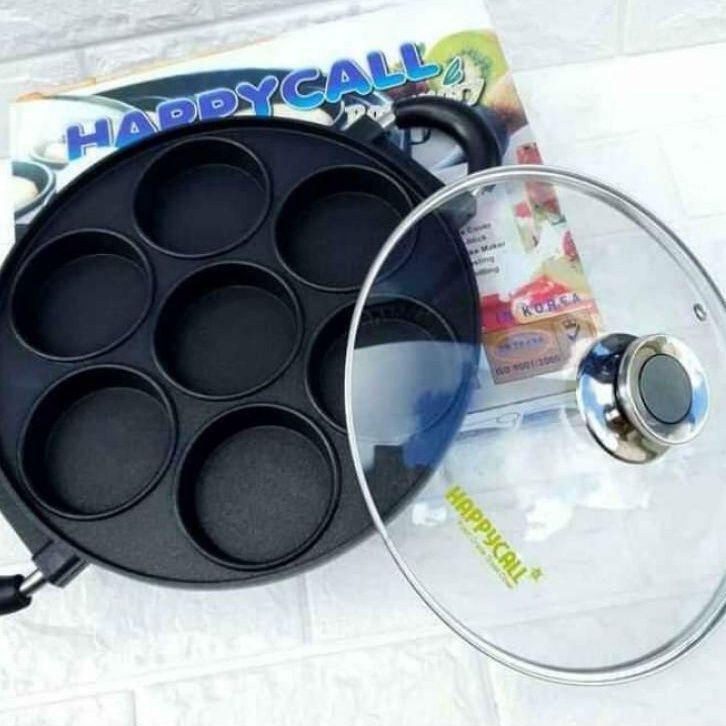 ۝ Cetakan kue happy call 7 lubang 8 lubang kue pukis cetakan martabak mini free bubble ☎