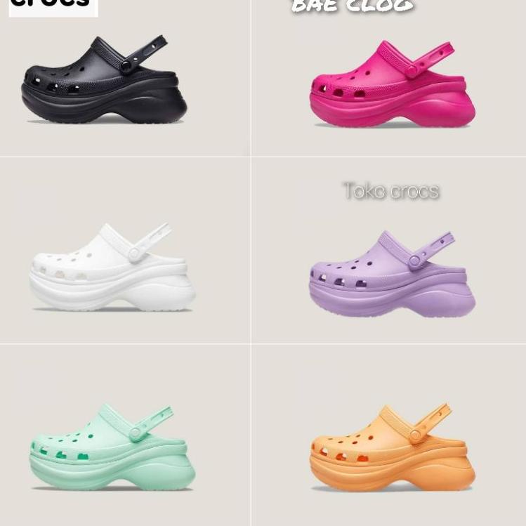 Harga Spesial Crocs Bae clog Classic / Crocs wanita classic Bae Clog / Sandal wanita crocs Classic B