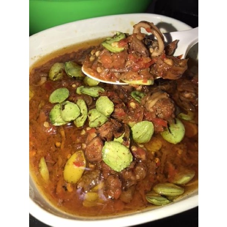 

E85 SAMBAL CUMI PEDAS ASIN + (petai) BIG DISKON ㋿