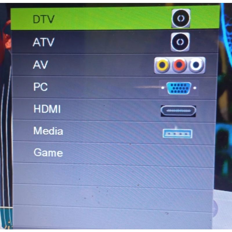 mesin tv led universal digital dvb t2 30p 30 pin lvds lengkap tinggal pasang