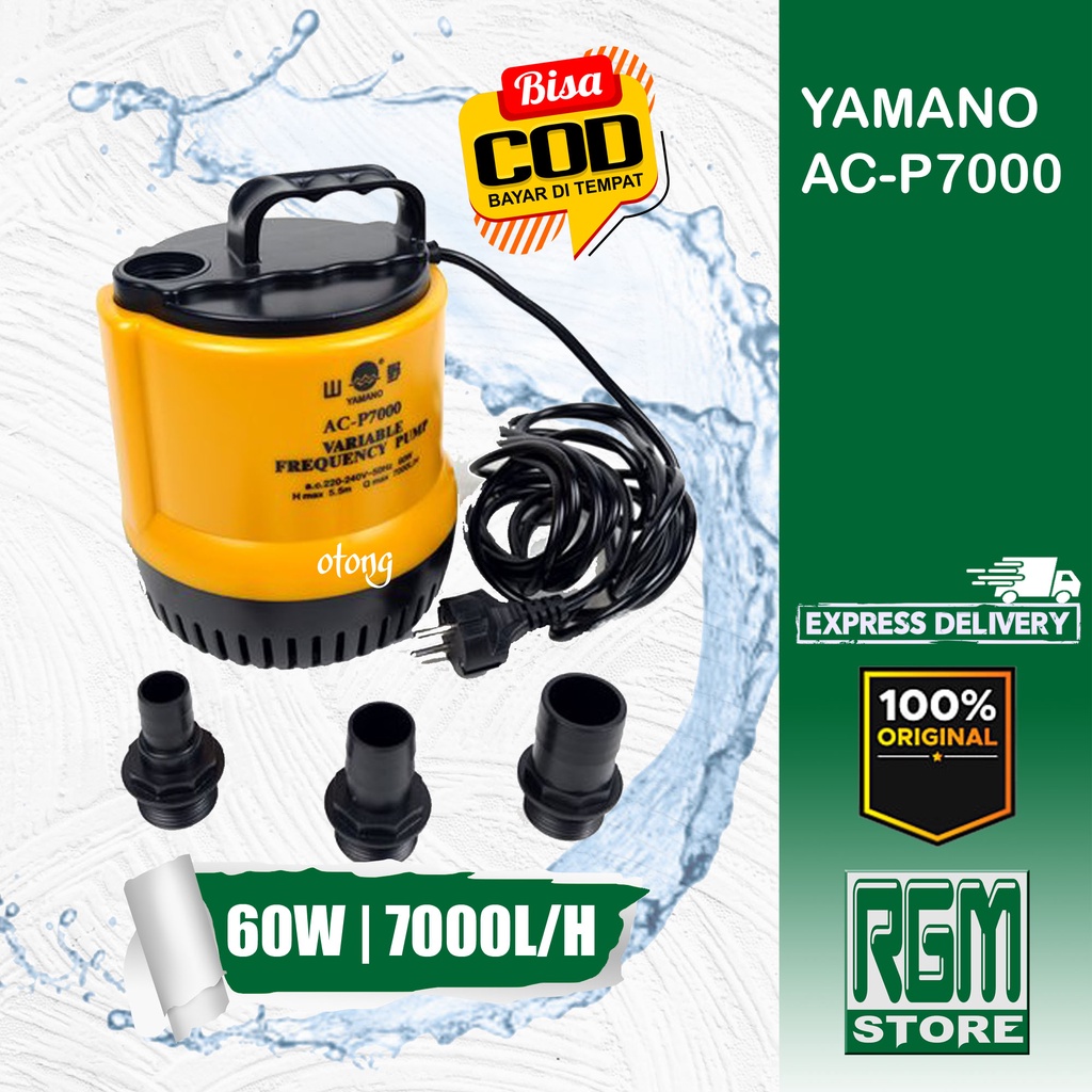 YAMANO ACP7000 AC P7000 ACP 7000 MESIN POMPA KOLAM IKAN HIDROPONIK