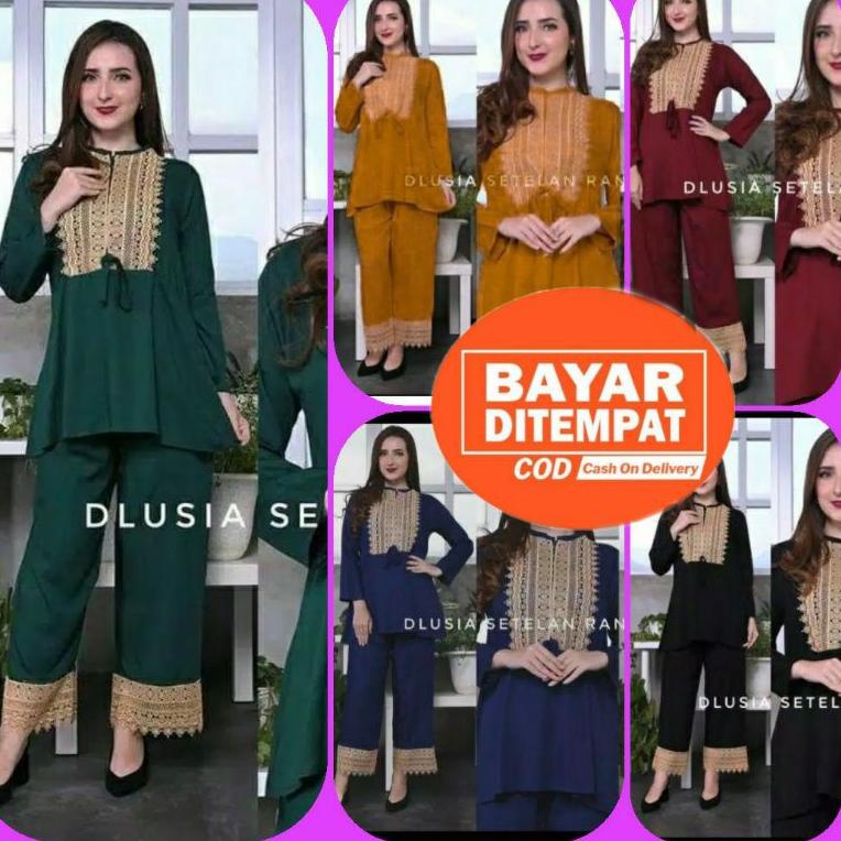 SALE TERBATAS Setelan arab dlusia rana new | piyama arab busui | oneset terbaru 2021