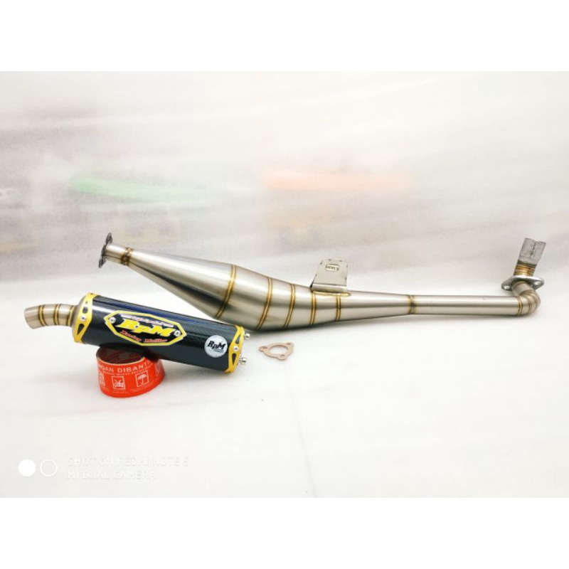 Knalpot Original RPM Carbon Suzuki Tornado GX - Tornado GS