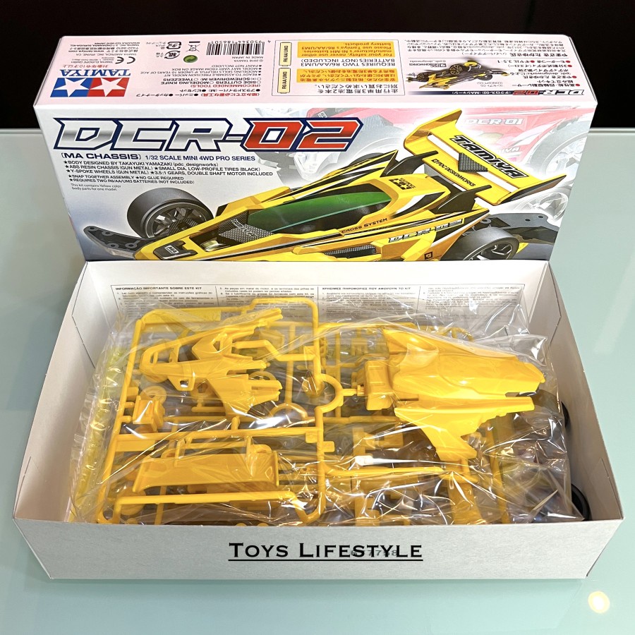 Mainan Rakit Mobil Tamiya Mini 4WD - DCR-02 (ORIGINAL)