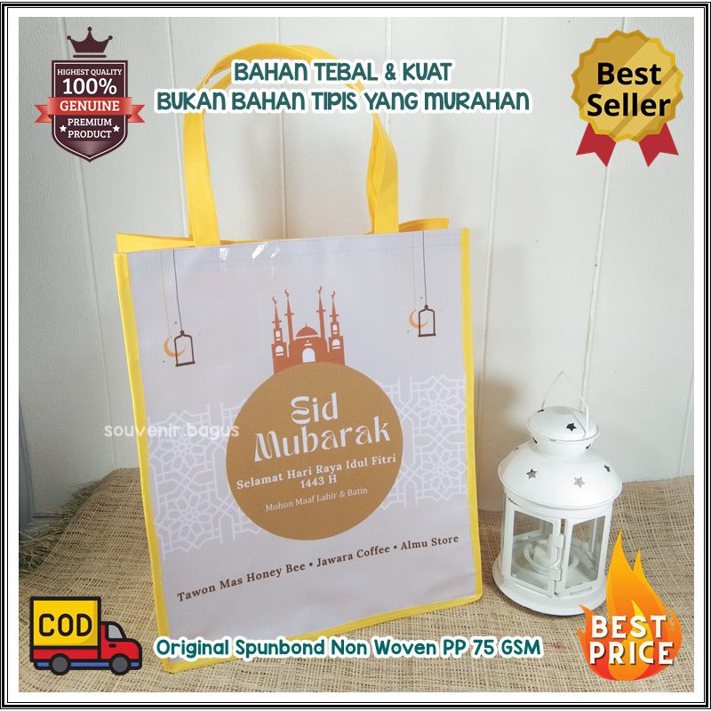 Tas Lebaran Parsel Idul Fitri Haji Umroh Goodie Bag Promosi Jumbo Muat Beras Zakat