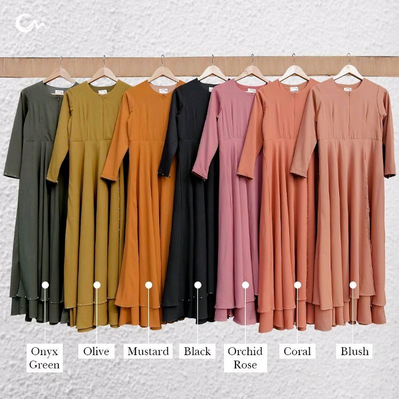 Preloved Medina Dress by CoverMe warna Orchid Rose