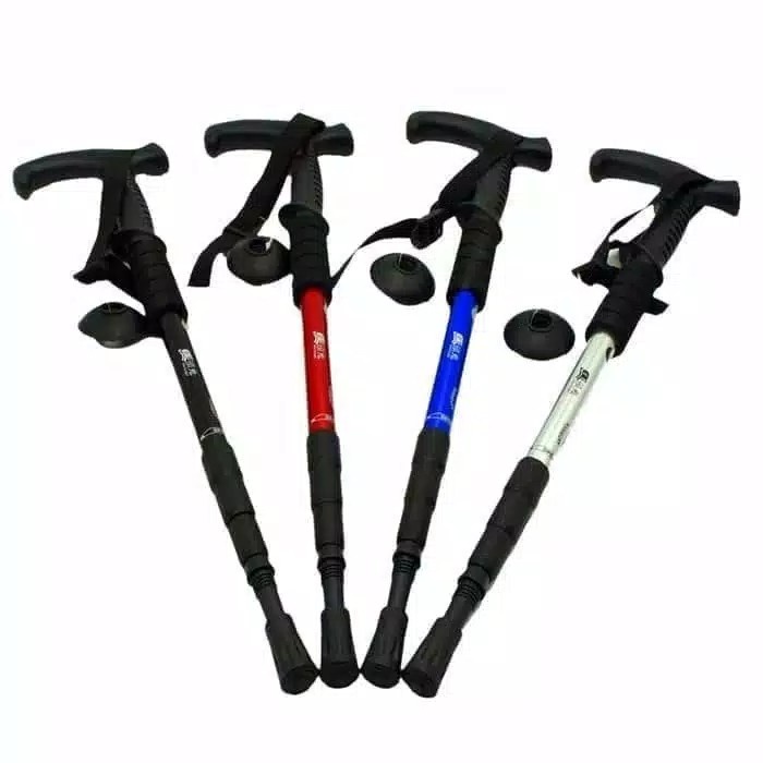 Terlaris Tracking Pole Anti Shock / Trekking Pol / Tongkat Gunung Premium
