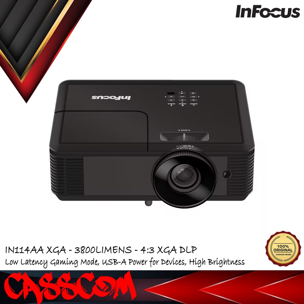 Proyektor Infocus IN114AA XGA 3800 Lumens DLP