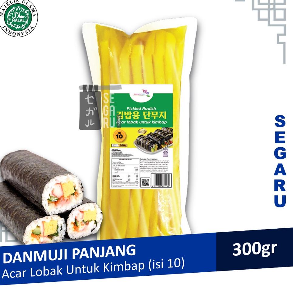 

✨ 7.7 Danmuji Kimbap Acar Lobak Kuning Korea Halal | Takuan | Isian Gimbap