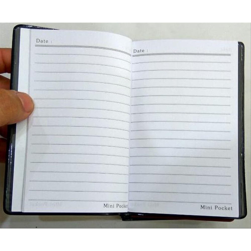 

Terlaris ✨ -[ LUSIN ] Buku Agenda Saku Pocket Mini Diary Mini - NB-120 WK MURAH- 2.2.23