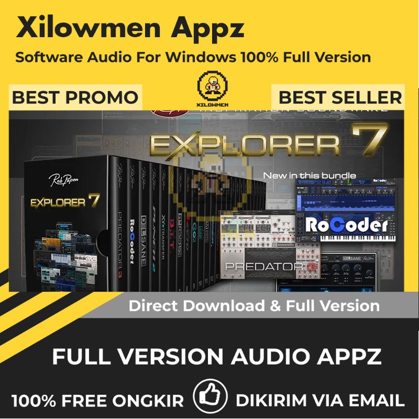 [Full Version] Rob Papen eXplorer Pro Lifetime Audio Software WIN OS