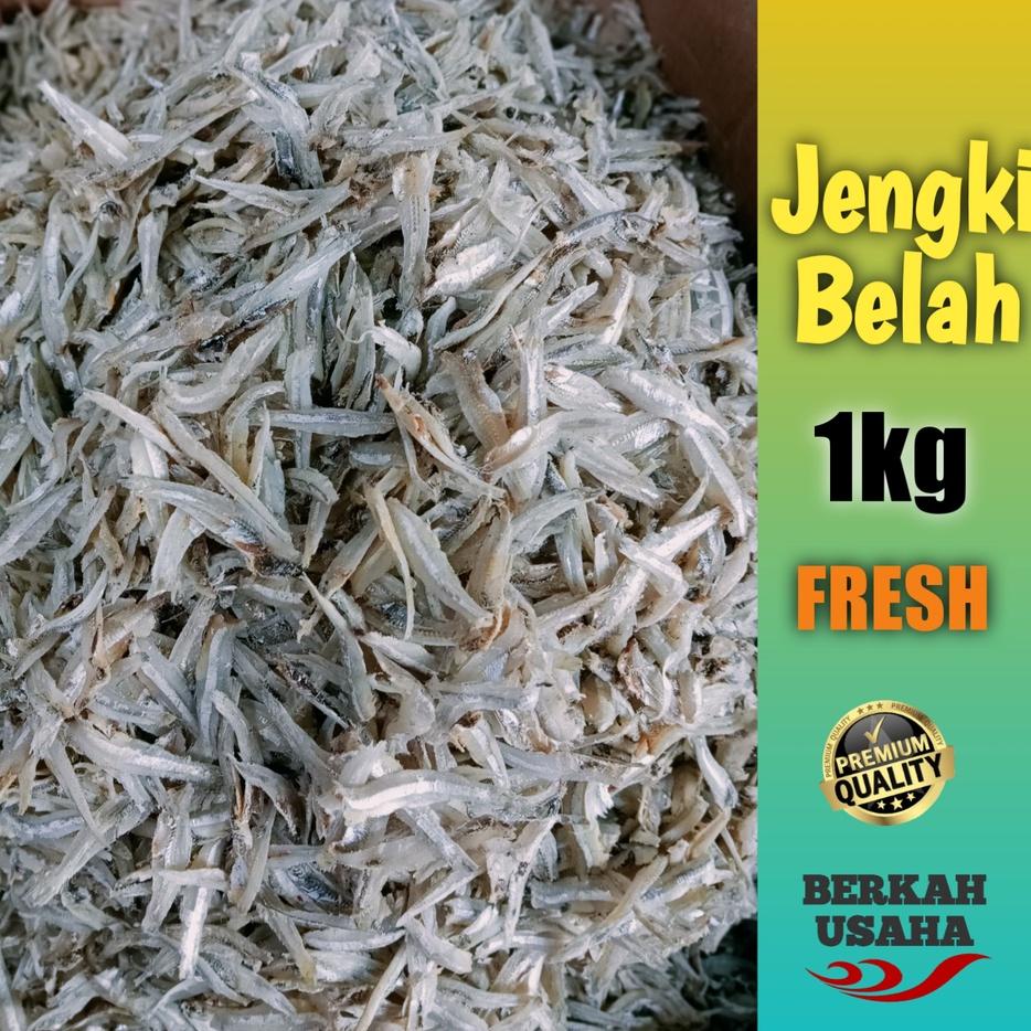 

Star 6.6 IKAN ASIN TERI JENGKI BELAH FRESH BERSIH Per 1kg MURAH GROSIR TERI KACANG