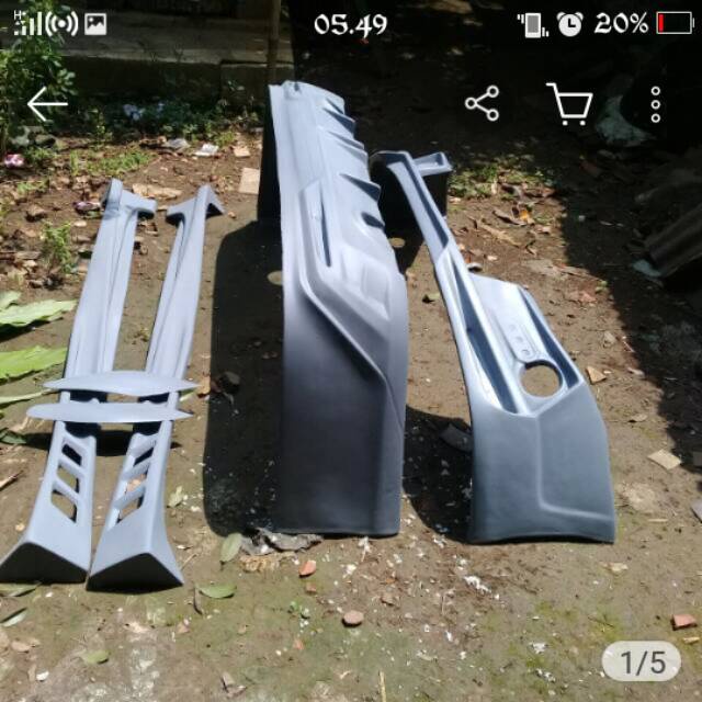 Bodykit new galaxy untuk vios gen 2