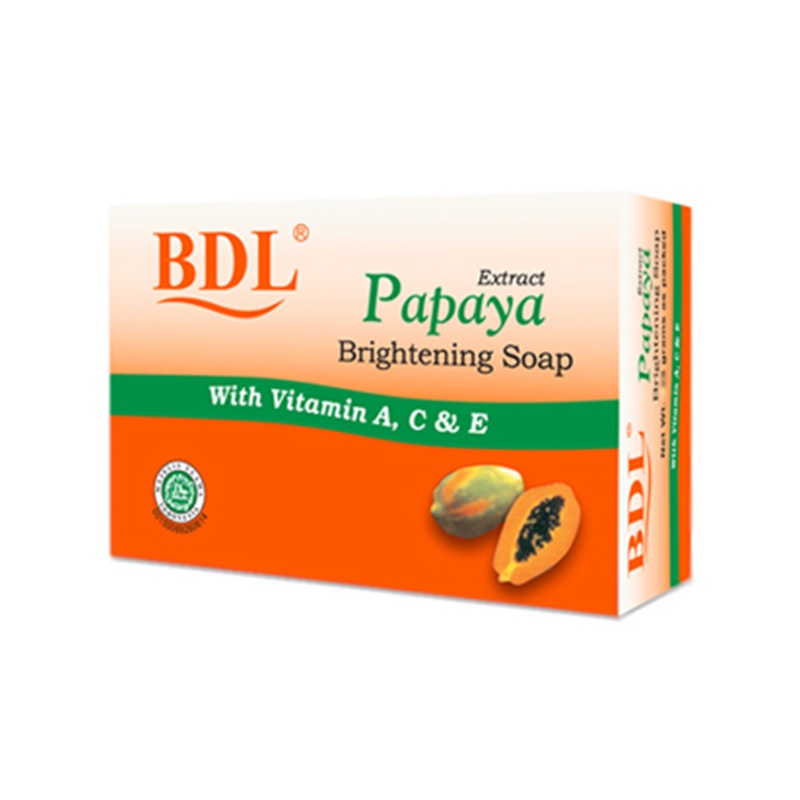 BDL Brightening Soap Papaya/pepaya 60gr