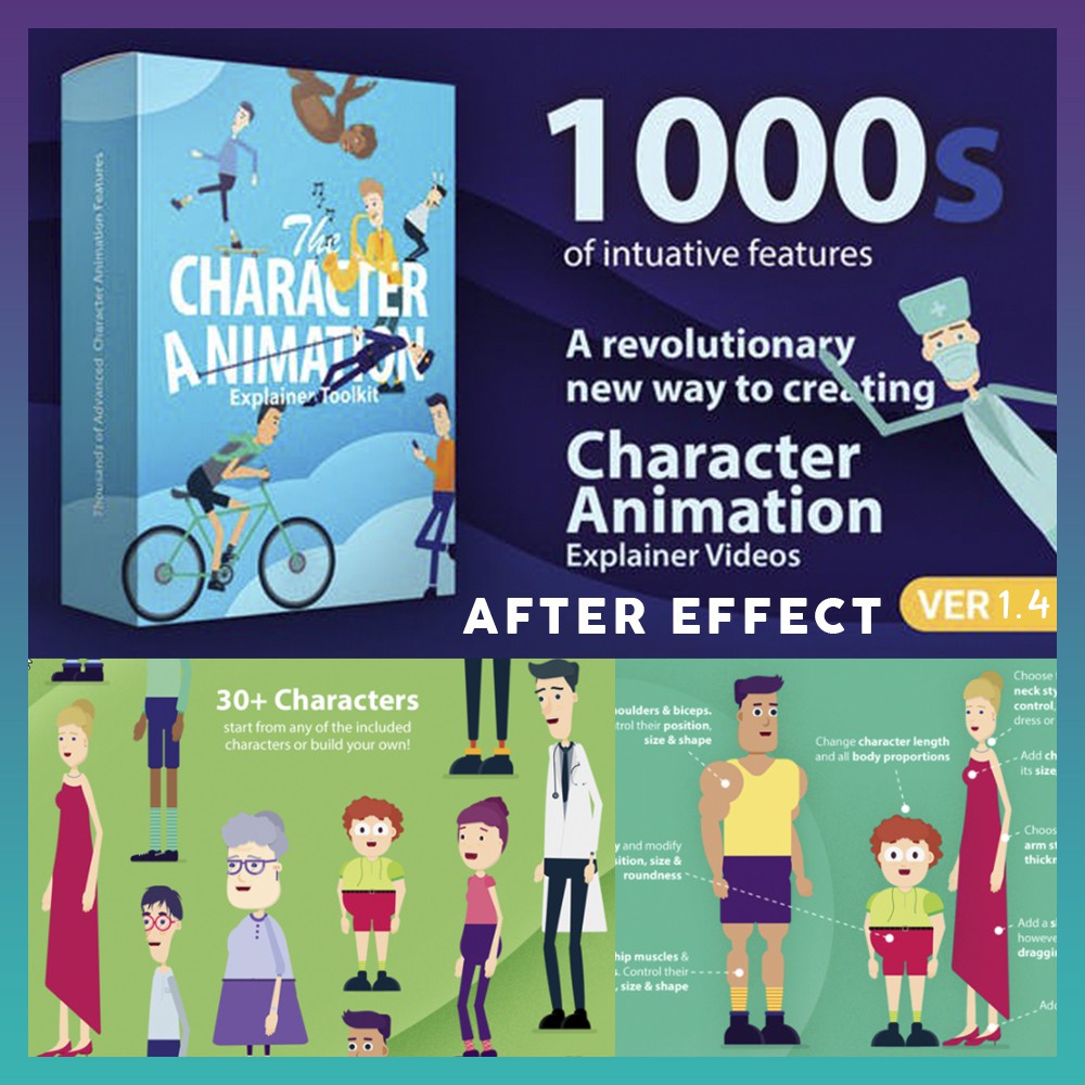 

NS Character Animation Explainer Toolkit For After Effects