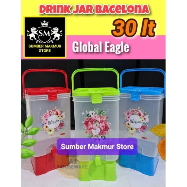DRINK JAR/DISPENSER AIR BARCELONA NO 30L GLOBAL EAGLE