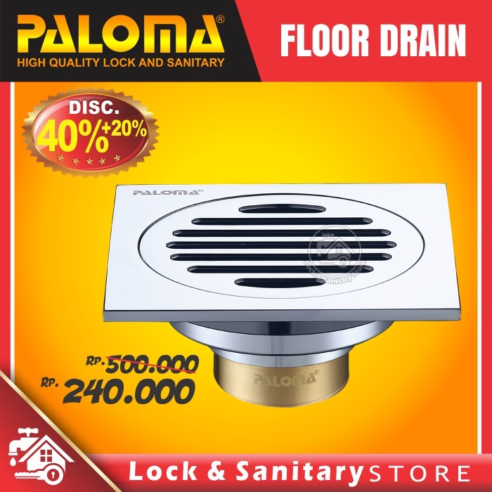Saringan Floor Drain Paloma Fdp 3101 Saringan Got Anti Bau Anti Kecoa