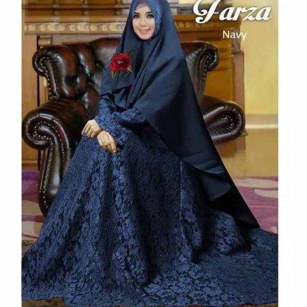 PALING DICARI Gamis Brokat Pesta / Gamis Brukat Terbaru / Gamis Brokat Terbaru / FARZA