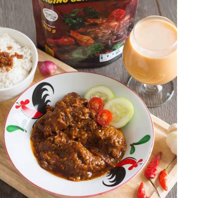 

✺ LEVEL 1 OSENG MERCON DAGING SENGKEL SAPI (200GR) / TIDAK TERLALU PEDAS ♢