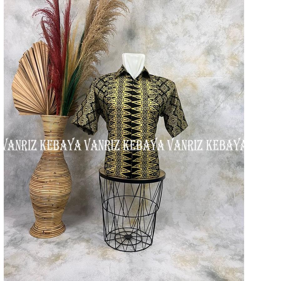 ➮ KEMEJA PENDEK BATIK / KEMEJA BATIK KEBAYA / KEMEJA BATIK LENGAN PENDEK / BATIK PRIA LENGAN PENDEK 
