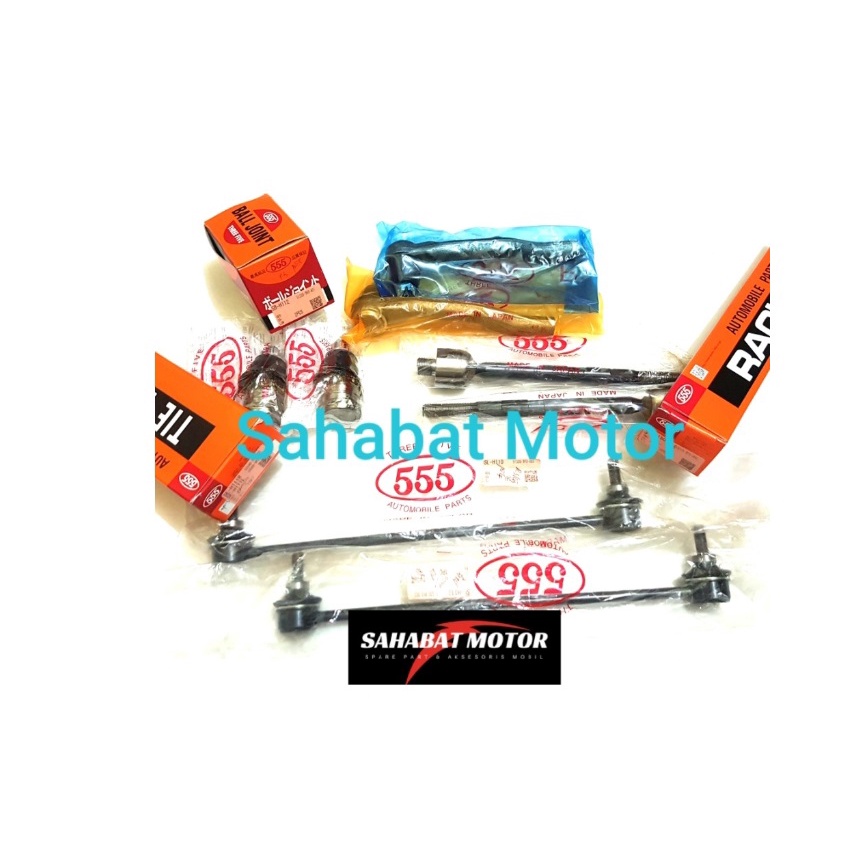 TIE ROD LONG TIE ROD LINK STABIL BALL JOINT MOBILIO 555 JAPAN ORIGINAL PAKET TIE ROD MOBILIO JAZZ GE