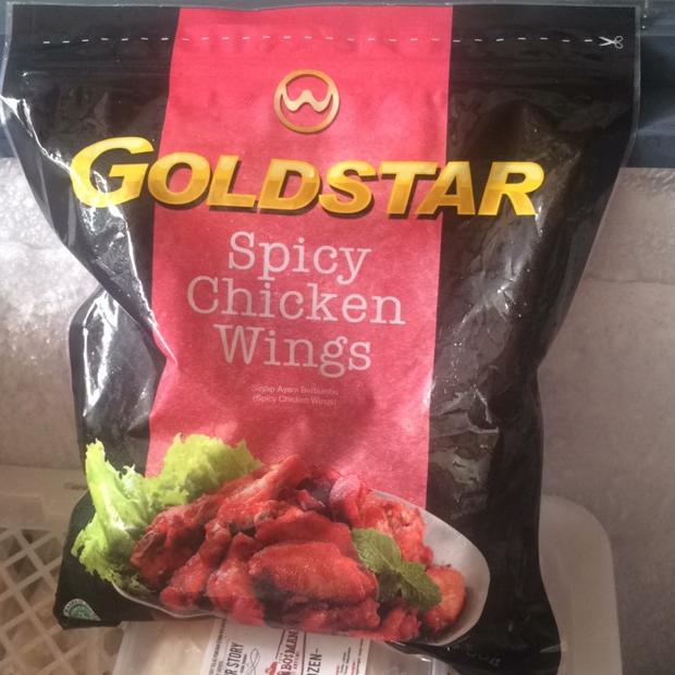 

Q33 Spicy chicken wings gold star PRODUK KEREN ♗